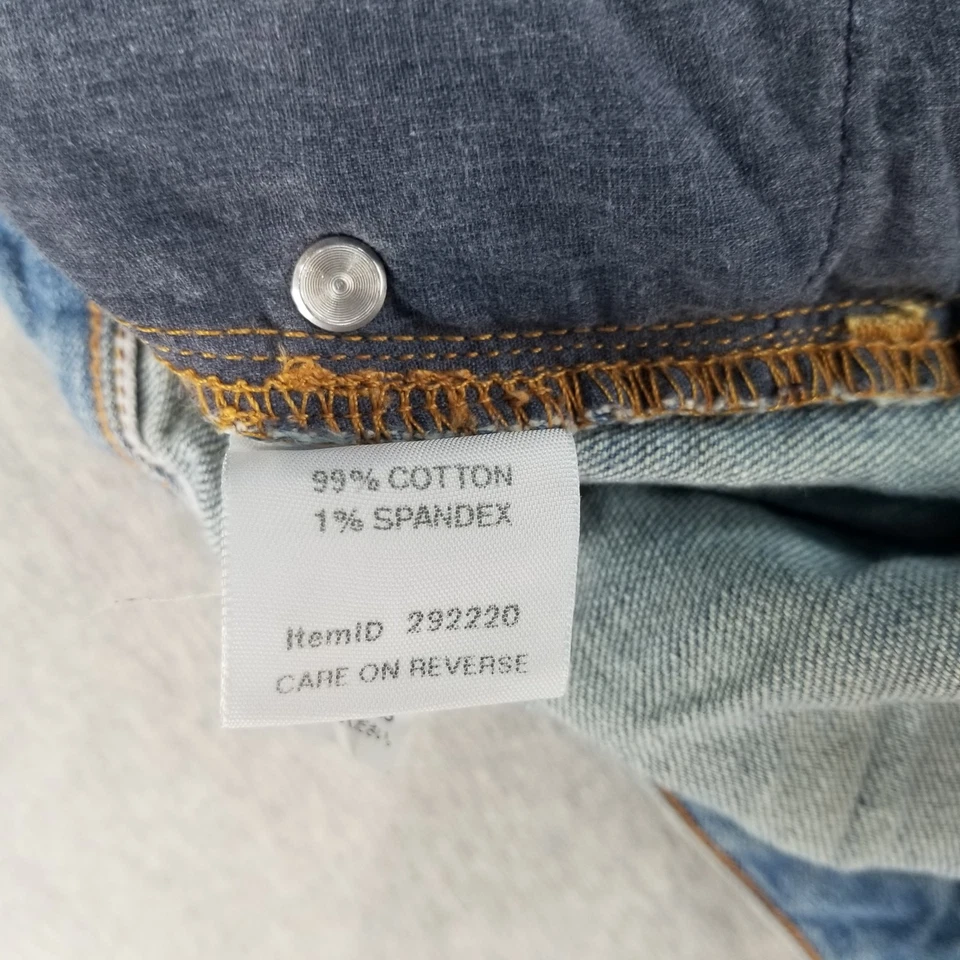 L.L Bean Jeans Womens Sz 18R VTG Favorite Fit Light Wash 98%Cotton Normcore Nice - Image 4 of 4