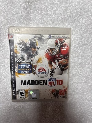 Madden NFL 10 (Sony PlayStation 3, 2009) FREE SHIPPING!