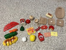 Melissa and Doug Wooden Play Food 41 Pieces