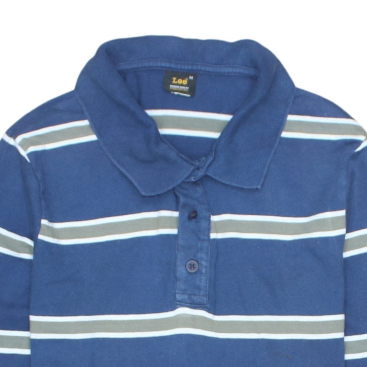 Lee Blue Polo Womens M image 3