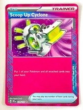Scoop Up Cyclone 128/131 Ace Spec Rare Prismatic Evolutions Pokemon Near Mint NM
