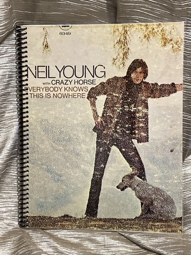 Neil Young W/ Crazy Horse Everybody Knows This Is Nowhere Record Cover Notebook