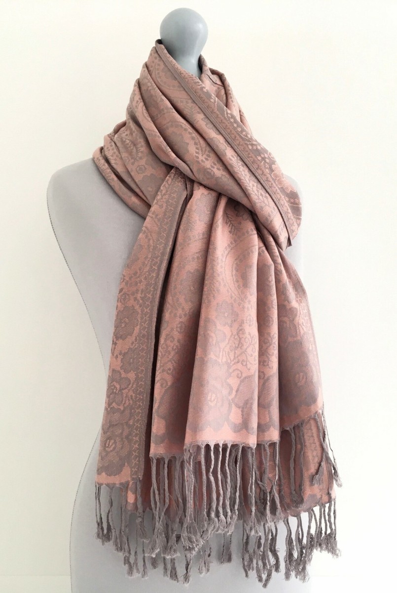 Châle Pashmina Uni 100% Viscose – Grande écharpe Légère Et Douce Pour Hijab, Soirée Ou Enveloppement Décontracté - 7
