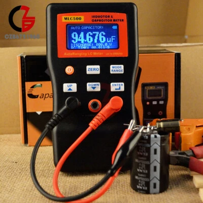 MLC500 Automatic Range Capacitance Inductance Meter Digital Capacitance Tester - Photo 1/4