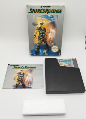 Nintendo NES Snake's Revenge mit OVP und Anleitung - Guter Zustand