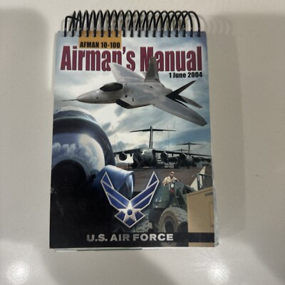 Airmans Manual AFMAN 10-100 June 1st 2004 | eBay