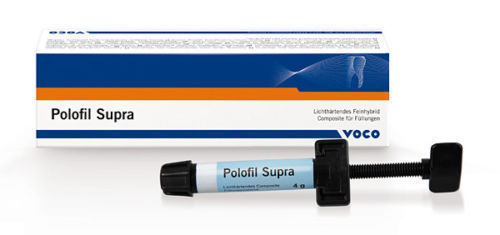 Voco Polofil Supra Dental Composite syringe Light-curing - Picture 3 of 3