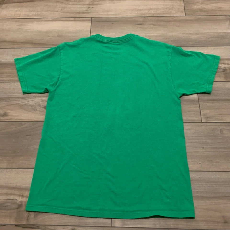 РЕДКАЯ ВИНТАЖНАЯ ФУТБОЛКА NICKELODEON SpongeBob SquarePants Patrick Dumb Luck 2000-е размер M? - Изображение 4 из 4