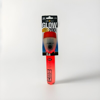 Life Gear Glow Flashlight   Emergency Glow Light & LED Flashlight Combo.