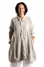 Champagne Horatio Jacke  Gr.42-46 dust ballonform Viskose Crash