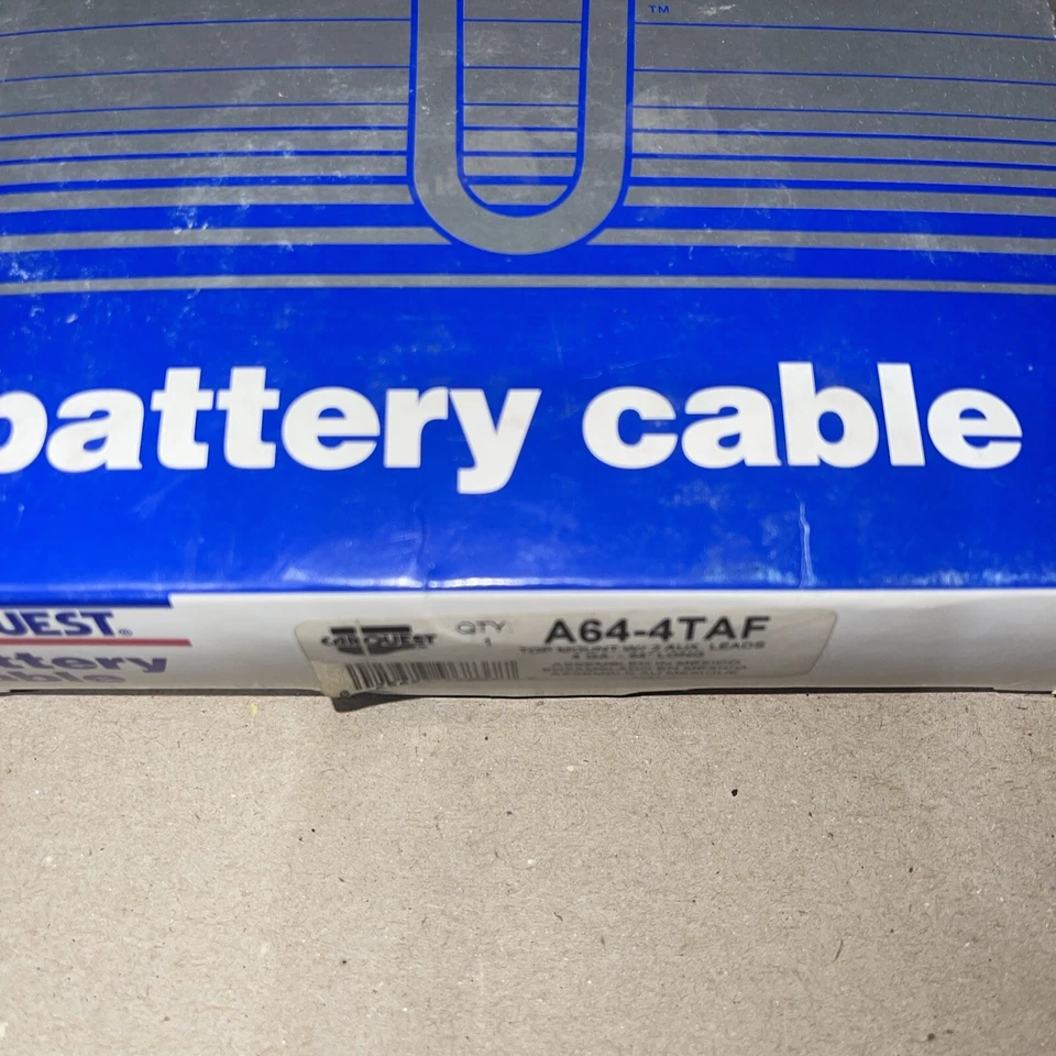 Cable de batería de 64 pulgadas calibre 4 encendido estándar - A644TAF Foto 4 de 4