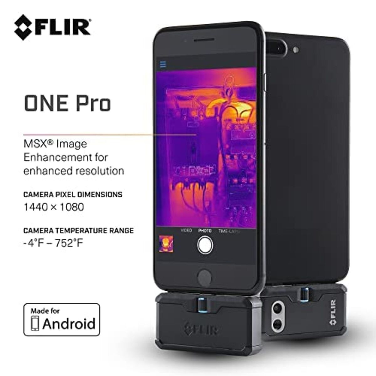 FLIR ONE Pro Thermography for Android (Type-C) No.: 435-0007 FLIR ONE Pro Thermography for Android (Type-C) No.: 435-0007