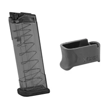 ETS G43 9-Round Mag (9mm, Carbon Smoke) + XGRIP Mag Adapter