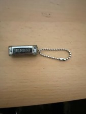 Vintage HERING Miniature Harmonica Keychain Nice Quality Mini Instrument