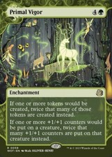 [1x] Primal Vigor Near Mint, English Wilds of Eldraine Extras MTG Magic