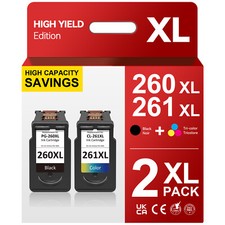 PG-260XL CL-261XL Ink Printer Cartridge for Canon Pixma TS6420 TS6420a TR7022