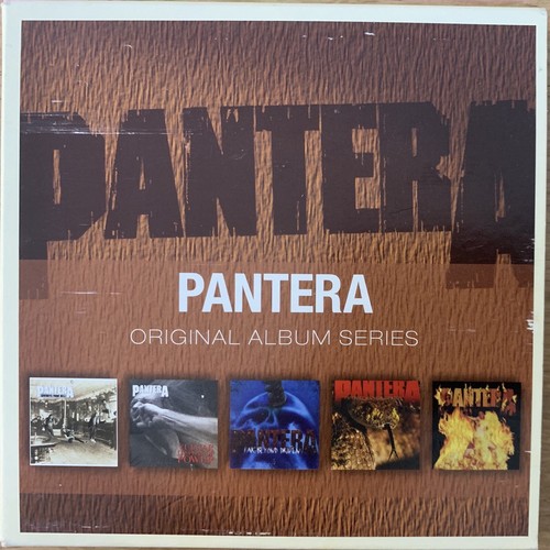PANTERA - Original Album Series 5 x CD Rhino *Cover Wear*