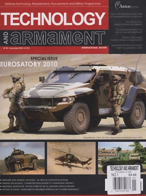 #ad Technology amp; Armament No. 1 Jun Jul 2010 Eurosatory 2010 DronesViking Bv $9.00
