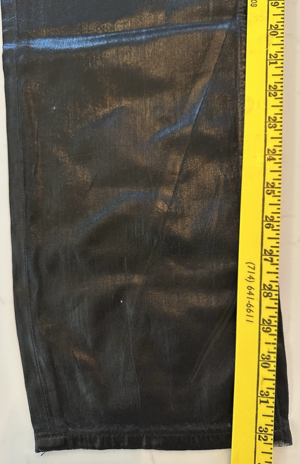 Pantalone Rick Owens nuovo con etichette DRKSHDW by Rick taglia 34 taglio Tyrone made in Italy