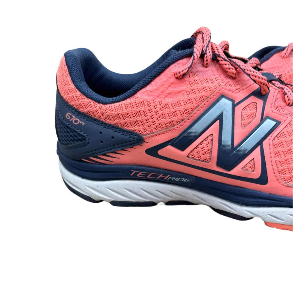New Balance 670 Womens Coral Trainers Size 9 Preloved* - Image 3 of 4
