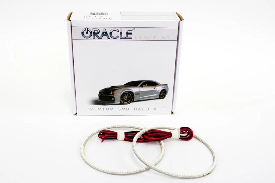 2002-2007 Oracle Lighting Jeep Liberty Weiß Plasma Scheinwerfer Halo Ring Set - Bild 2 von 3