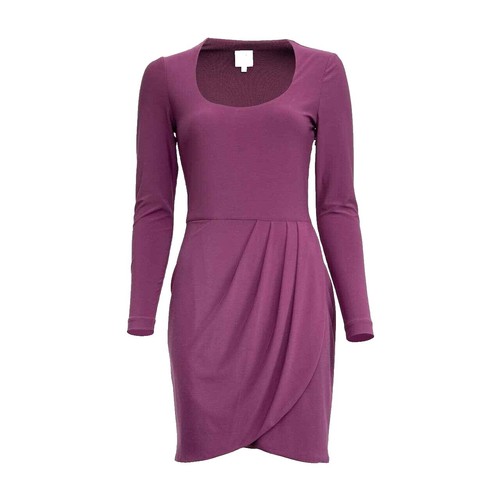 white bodycon dress with sleeves Chase Your Bliss Long Sleeve Twist Bust Bodycon Dress White
