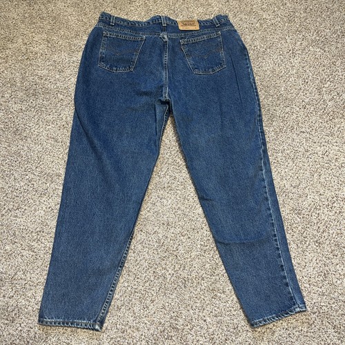 Vintage 90s Levi’s 9922 Women 24 W 40x31 Jeans Pants Tapered Fit Orange Tab - Picture 11 of 14