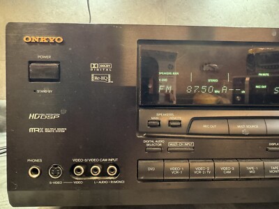 Vintage Onkyo TX-DS656 Audio Video Control Reciever-TESTED/WORKS