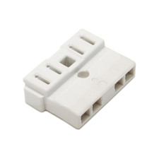 Genuine OEM Maytag 702434 Cooktop Electrical Grill Element Receptacle - White