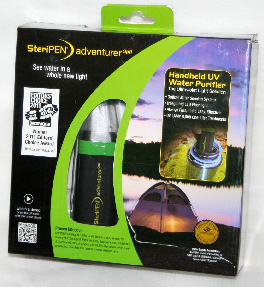 Uv Light Water Purifier Backpacking Shelly Lighting