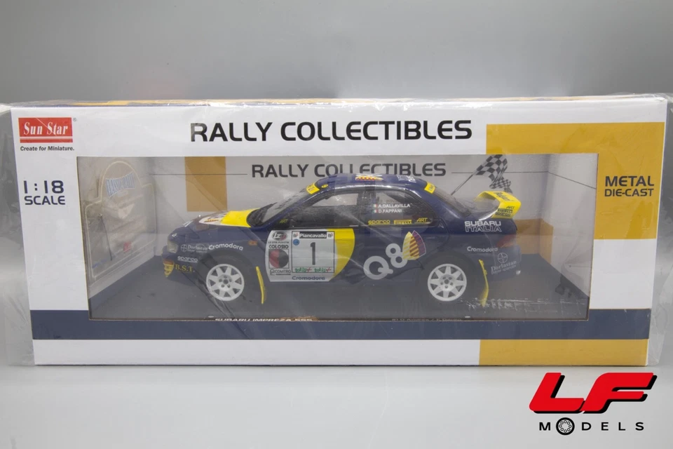 1:18 Subaru Impreza 555 Dallavilla/Fappani Rally Piancavallo 1998 - SunStar - Immagine 4 di 4