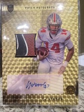 CJ Stroud 2022 Massive Marks Jumbo 1st Printed  1/1 Prototype PROOF Auto/Patch