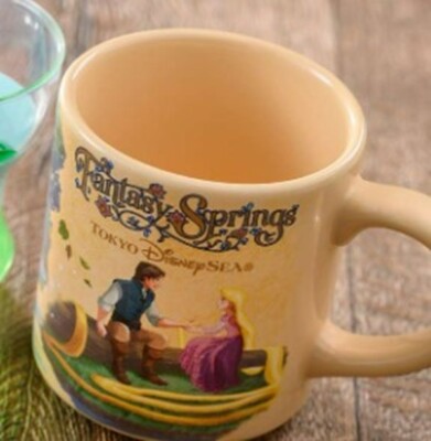 Tokyo Disney Resort TDS Fantasy Springs Rapunzel Souvenir Mug Cup
