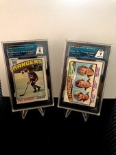 1976 TOPPS HOCKEY CELLO PACK SMC 8 NRMT-MT PENGUINS LDRS- REGGIE LEACH #1264 !!