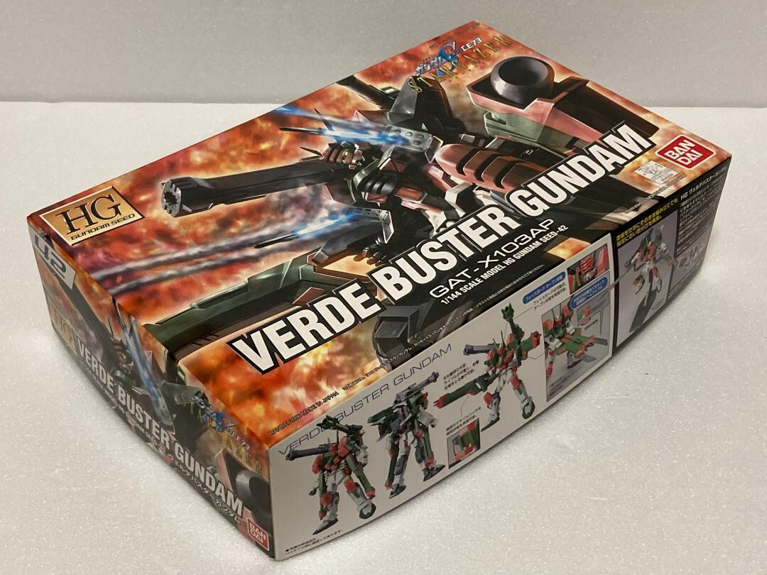 ロボット HG VERDE BUSTER GUNDAM GAT-X103AP HG 1/144 GAT-X103AP Verde Buster Gundam Mobile Suit Gundam