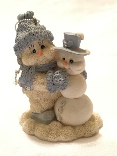 Vintage Zugabe Snow Buddies "Special Friend" Weihnachtsschmuck 1999 Schneemann - Bild 1 von 7