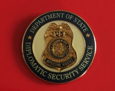 Pin Diplomatic Security Service 