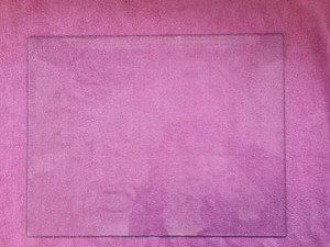 John Lewis JLBIOS611 JLBIOS 611 Backofen Innentür Mittel KLARGLAS 500x390mm