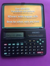 SEIKO Spanish English Translator ET2240 w/Advanced Verb Conjugation Tested