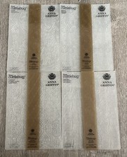 Cricut Cuttlebug Anna Griffin 5x7 Embossing Folder Border Lot 1 Damask Braid