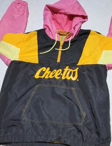 Vintage Cheetos Chester Cheeto Pullover Windbreaker Unisex Adult Size L - Picture 10 of 22