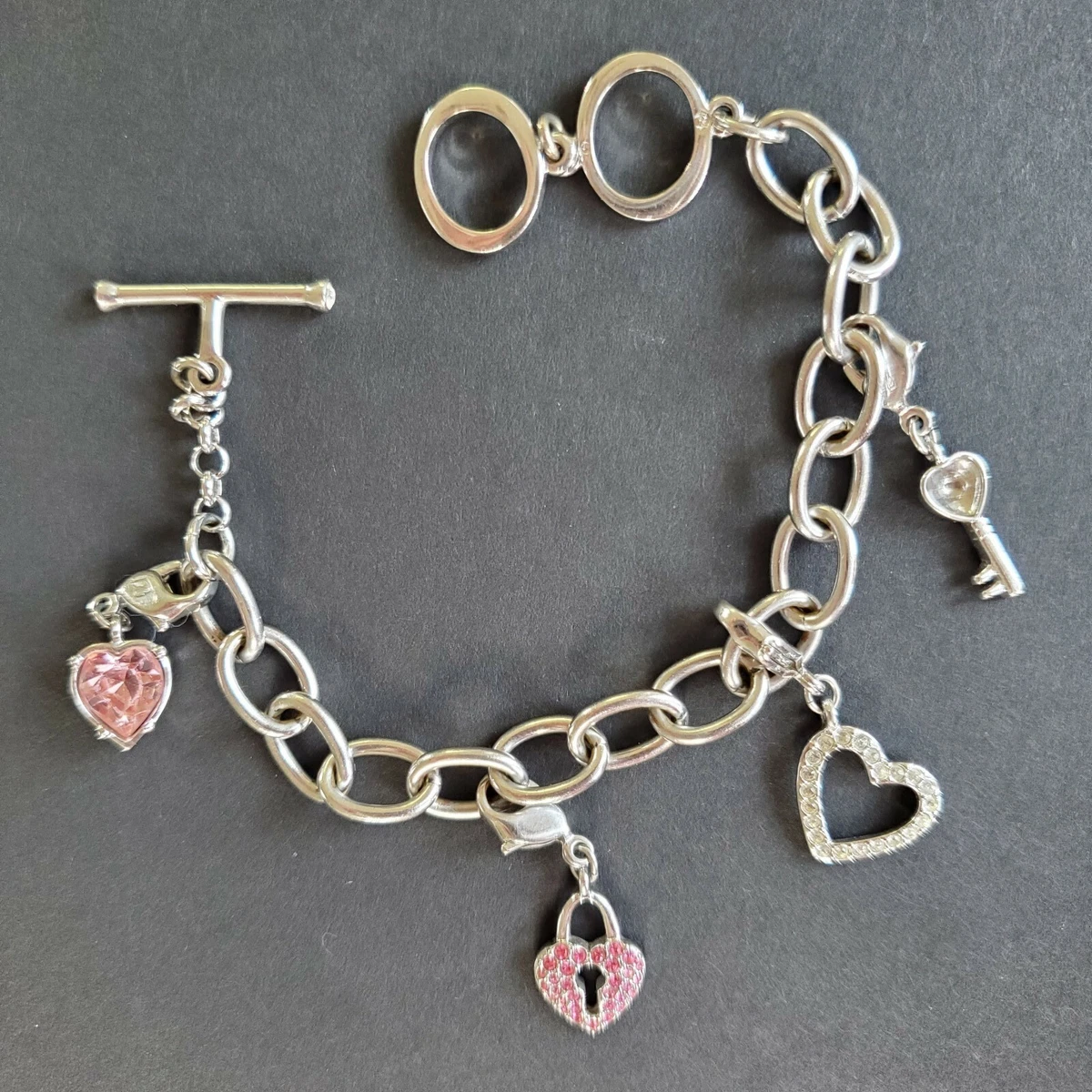 Key heart hotsell bracelet