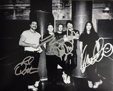 OSEES FULL BAND SIGNED 8x10 PHOTO AUTOGRAPH AUTHENTIC JOHN DWYER COA