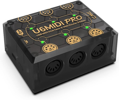 CME U6MIDI Pro - MIDI Interface Mit Router, Mapper Und Filter - Plug-And-Play US