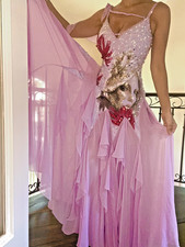 Ballroom Smooth Dance Competition Dress, Medium, small