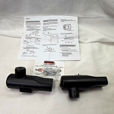 Garage Door Opener Safety Sensor Photo Eye Set 2 w/ Hardware Instructions