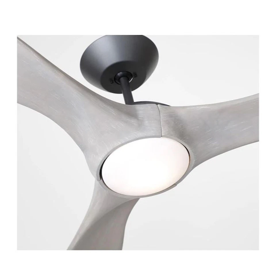 kathy ireland HOME by Luminance Lindbergh Eco 72" Graphite LED Indoor Propeller - Image 4 of 4