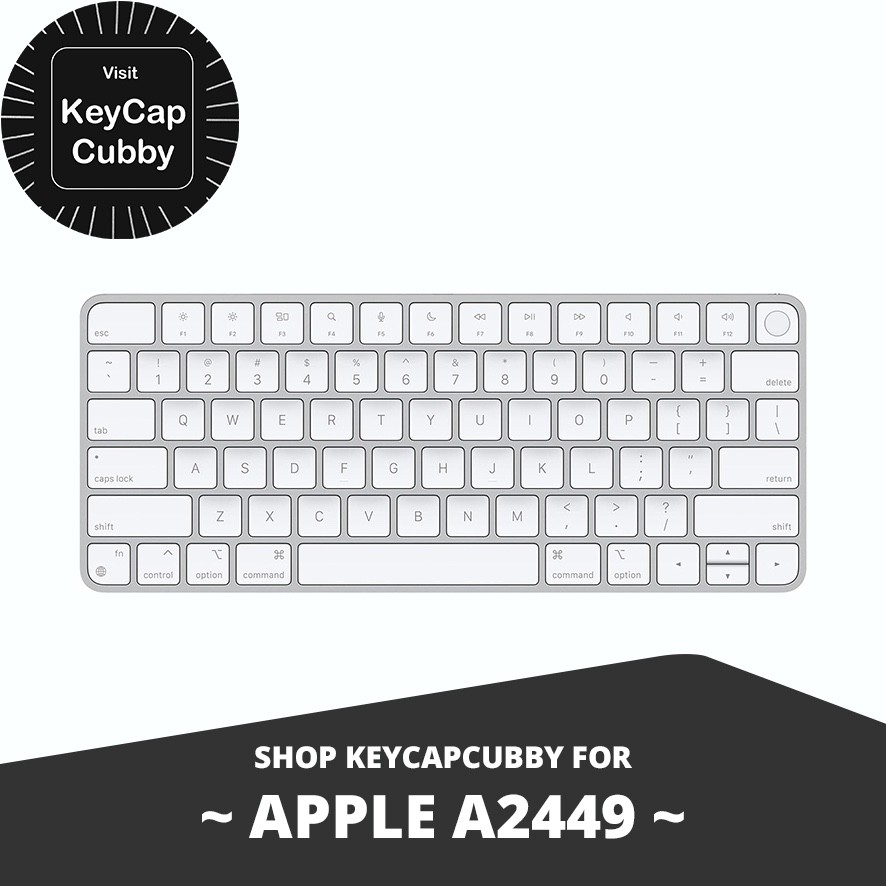 Replacement Keys For Apple Wireless Keyboard A2449 Individual Key
