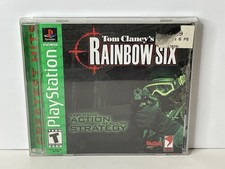 Tom Clancys Rainbow Six (PS1 PlayStation 1) Greatest Hits - Complete CIB Tested