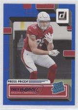 2022 Panini Donruss Rated Rookie Press Proof Blue Trey McBride #337 10l6